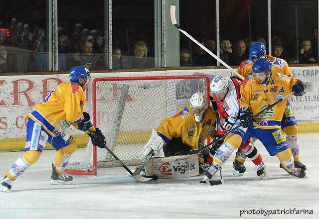 Photo hockey match Briançon  - Dijon  le 12/03/2014