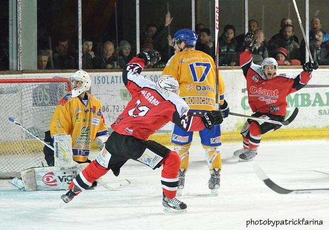 Photo hockey match Briançon  - Dijon  le 12/03/2014