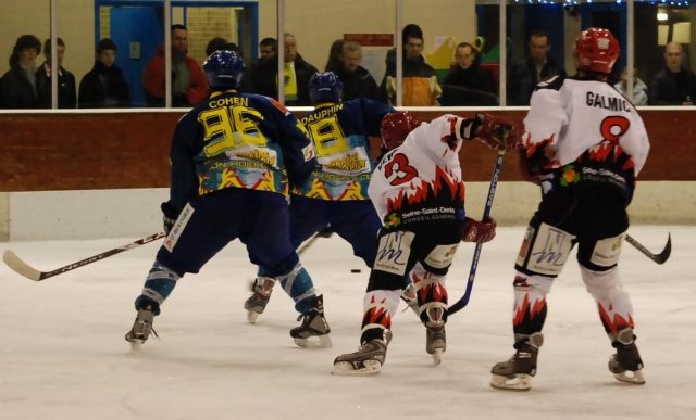 Photo hockey match Dijon  - Neuilly/Marne le 13/12/2008