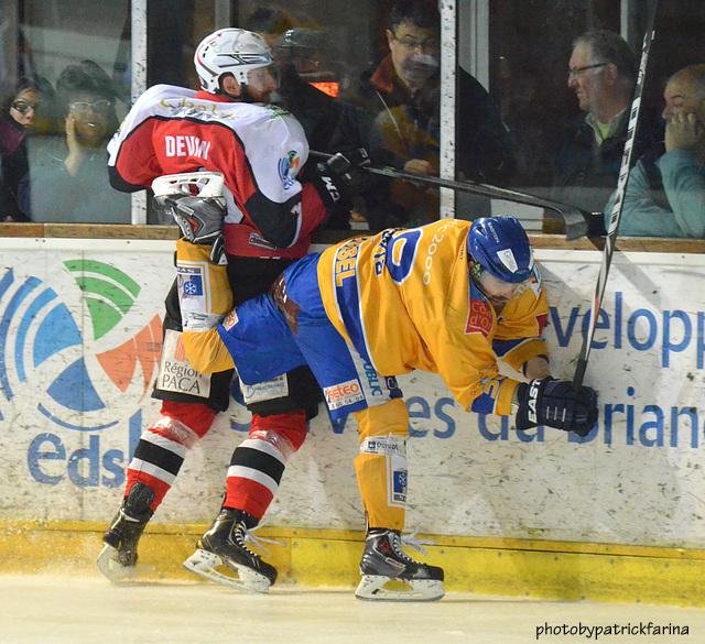 Photo hockey match Briançon  - Dijon  le 12/03/2014