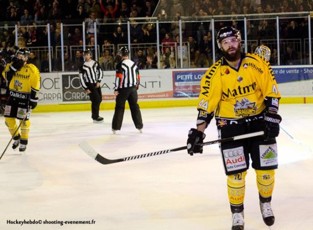Photo hockey match Angers  - Rouen le 14/03/2014
