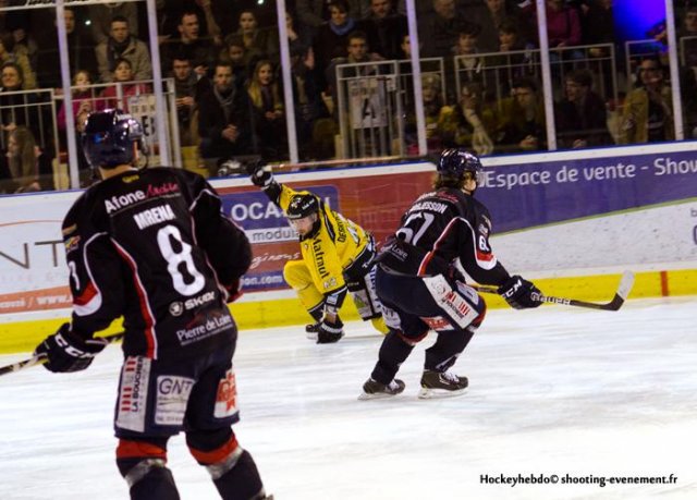 Photo hockey match Angers  - Rouen le 14/03/2014