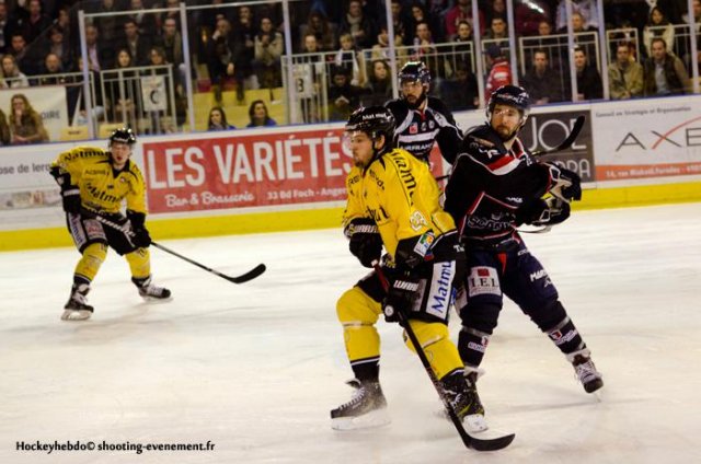 Photo hockey match Angers  - Rouen le 14/03/2014