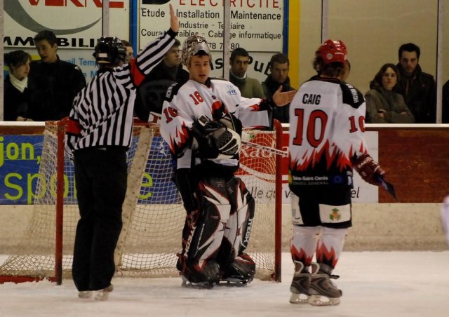 Photo hockey match Dijon  - Neuilly/Marne le 13/12/2008
