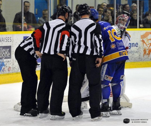 Photo hockey match Dijon  - Briançon  le 14/03/2014