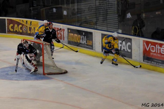 Photo hockey match Bordeaux - Dunkerque le 14/03/2014