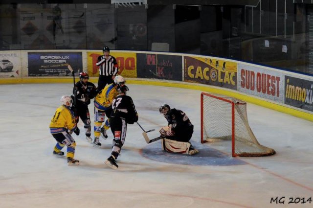 Photo hockey match Bordeaux - Dunkerque le 14/03/2014