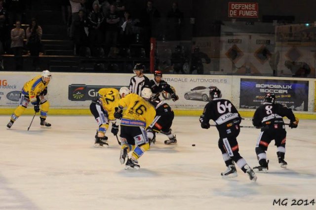 Photo hockey match Bordeaux - Dunkerque le 14/03/2014