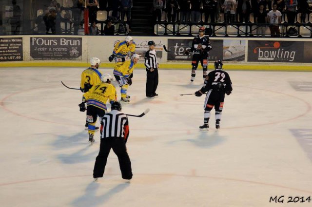 Photo hockey match Bordeaux - Dunkerque le 14/03/2014