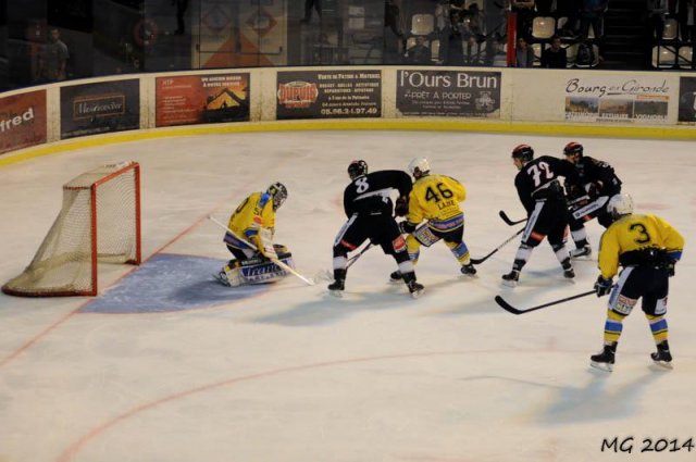 Photo hockey match Bordeaux - Dunkerque le 14/03/2014