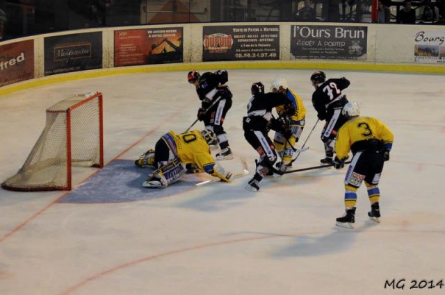 Photo hockey match Bordeaux - Dunkerque le 14/03/2014