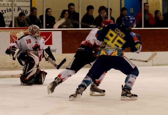 Photo hockey match Dijon  - Neuilly/Marne le 13/12/2008