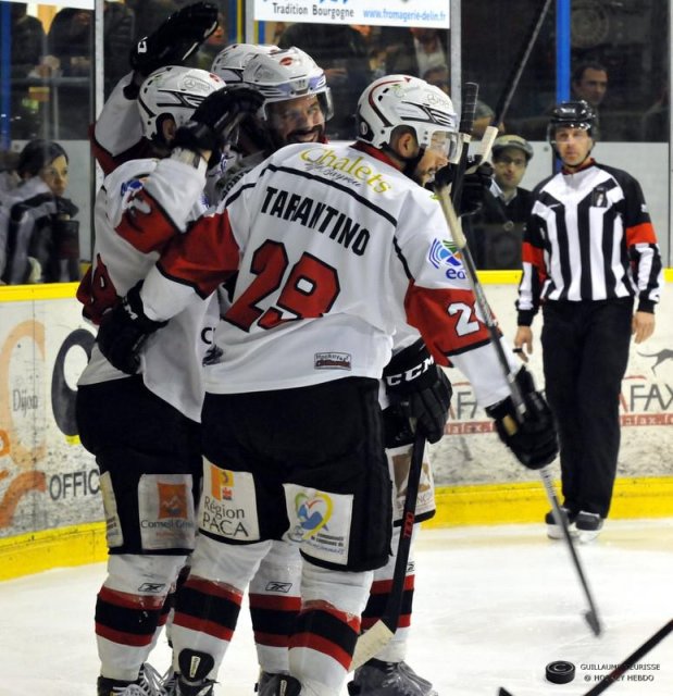 Photo hockey match Dijon  - Briançon  le 15/03/2014