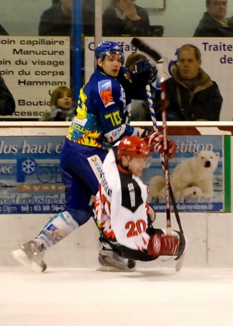 Photo hockey match Dijon  - Neuilly/Marne le 13/12/2008