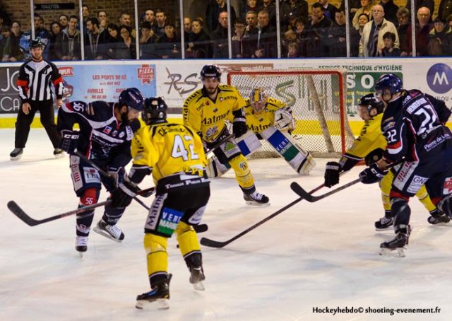 Photo hockey match Angers  - Rouen le 15/03/2014