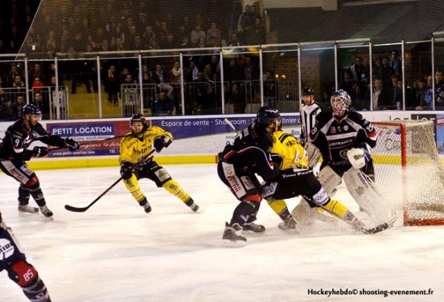 Photo hockey match Angers  - Rouen le 15/03/2014