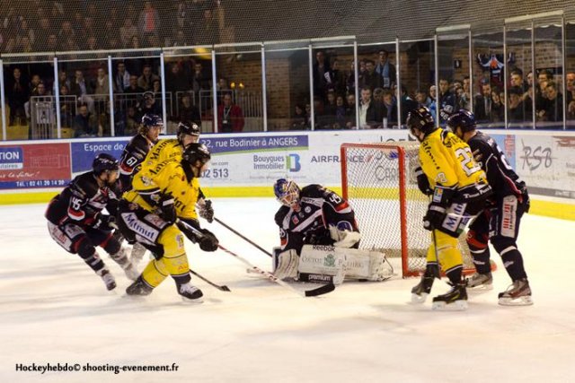 Photo hockey match Angers  - Rouen le 15/03/2014