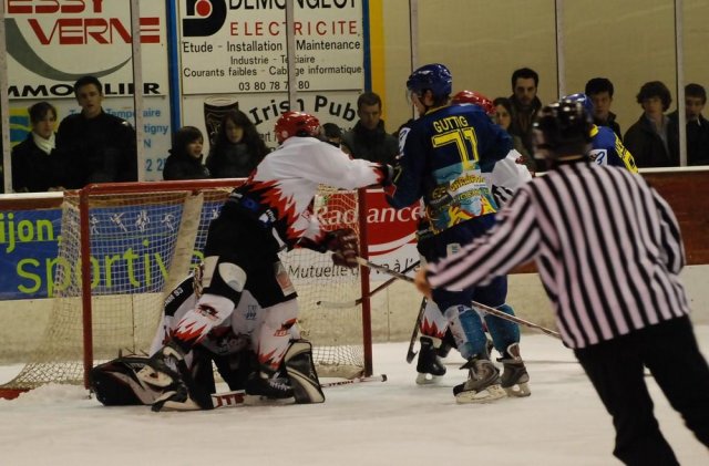 Photo hockey match Dijon  - Neuilly/Marne le 13/12/2008