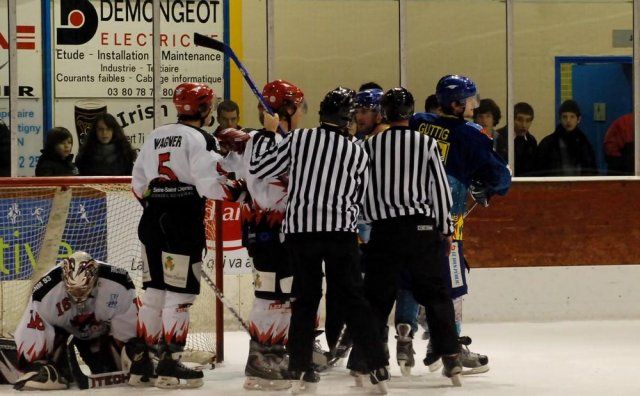 Photo hockey match Dijon  - Neuilly/Marne le 13/12/2008