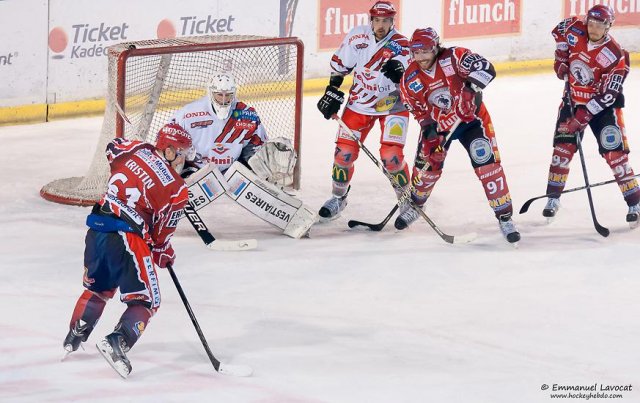 Photo hockey match Lyon - Cholet  le 15/03/2014