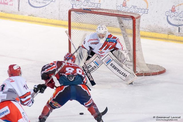 Photo hockey match Lyon - Cholet  le 15/03/2014