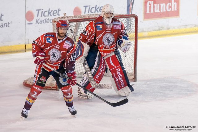 Photo hockey match Lyon - Cholet  le 15/03/2014