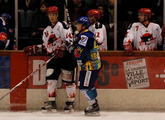 Photo hockey match Dijon  - Neuilly/Marne le 13/12/2008