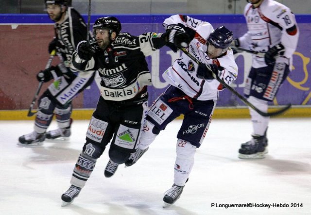 Photo hockey match Rouen - Angers  le 18/03/2014