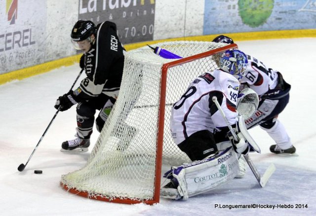 Photo hockey match Rouen - Angers  le 18/03/2014