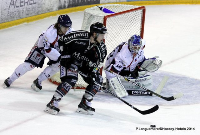 Photo hockey match Rouen - Angers  le 18/03/2014