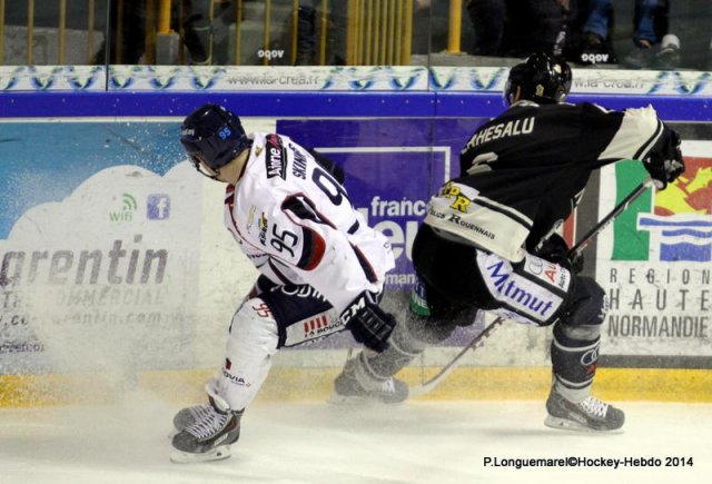 Photo hockey match Rouen - Angers  le 18/03/2014