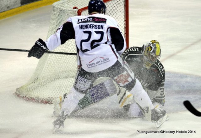 Photo hockey match Rouen - Angers  le 18/03/2014