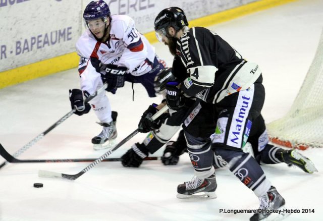 Photo hockey match Rouen - Angers  le 18/03/2014
