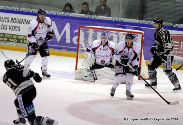 Photo hockey match Rouen - Angers  le 18/03/2014