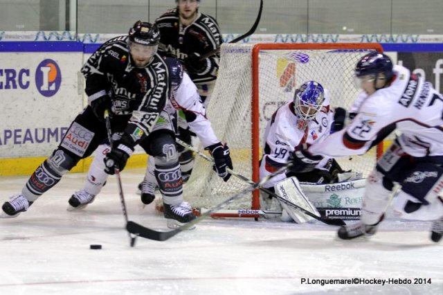 Photo hockey match Rouen - Angers  le 18/03/2014