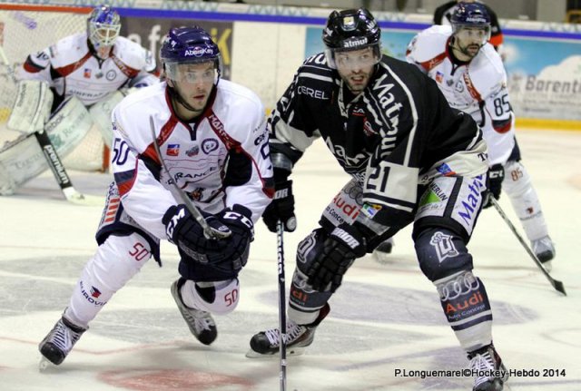 Photo hockey match Rouen - Angers  le 18/03/2014