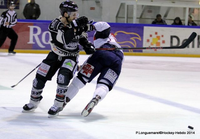Photo hockey match Rouen - Angers  le 18/03/2014