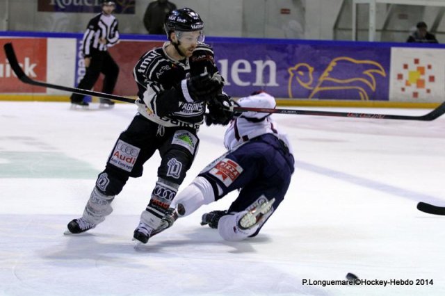 Photo hockey match Rouen - Angers  le 18/03/2014