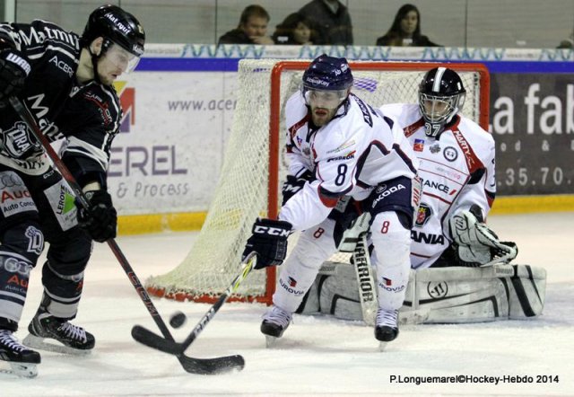 Photo hockey match Rouen - Angers  le 18/03/2014