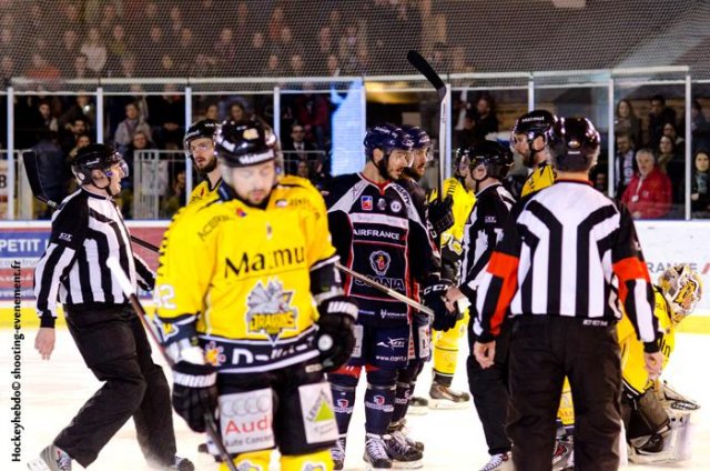 Photo hockey match Angers  - Rouen le 21/03/2014