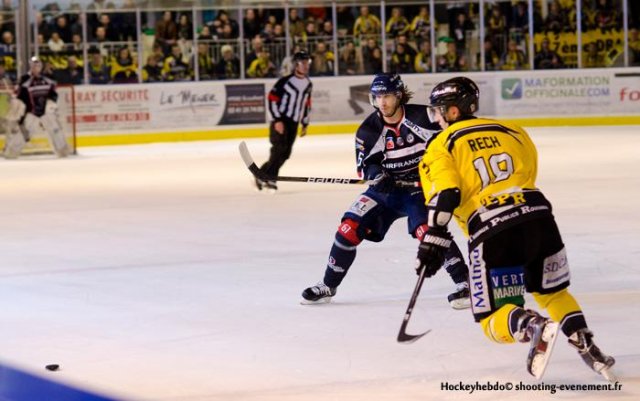 Photo hockey match Angers  - Rouen le 21/03/2014