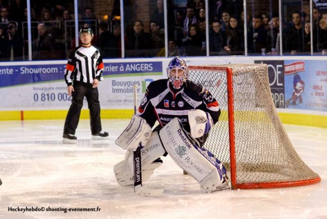 Photo hockey match Angers  - Rouen le 21/03/2014