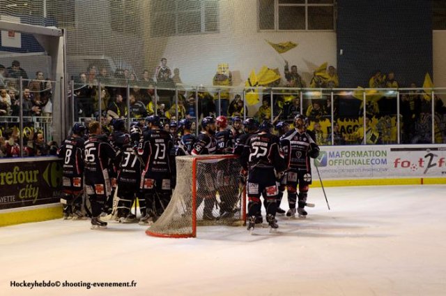 Photo hockey match Angers  - Rouen le 21/03/2014