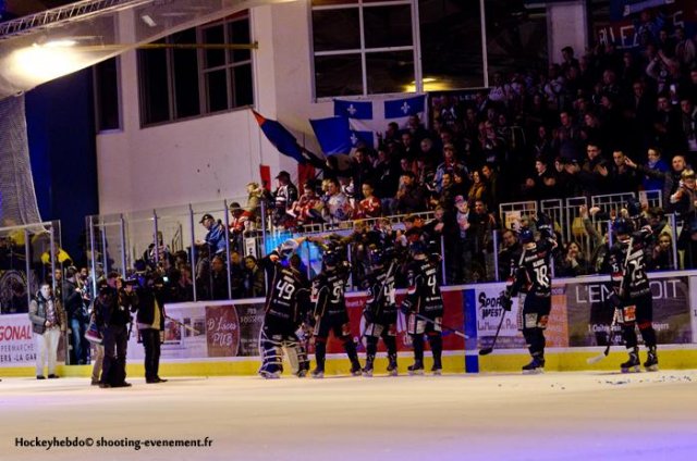 Photo hockey match Angers  - Rouen le 21/03/2014