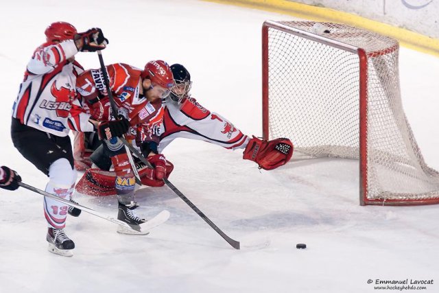 Photo hockey match Lyon - Neuilly/Marne le 22/03/2014