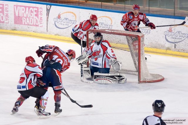Photo hockey match Lyon - Neuilly/Marne le 22/03/2014