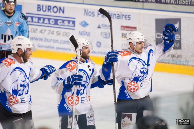 Photo hockey match Tours  - Courchevel-Méribel-Pralognan le 22/03/2014