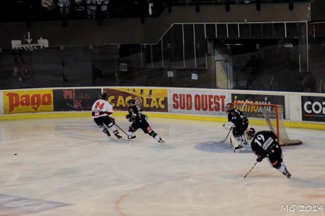 Photo hockey match Bordeaux - Mulhouse le 22/03/2014