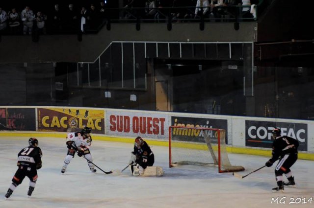 Photo hockey match Bordeaux - Mulhouse le 22/03/2014