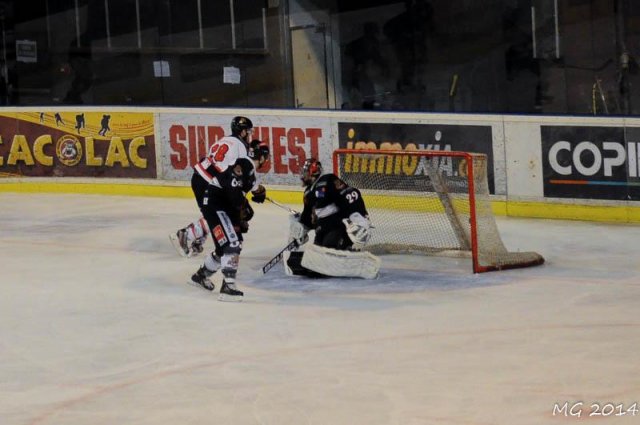 Photo hockey match Bordeaux - Mulhouse le 22/03/2014